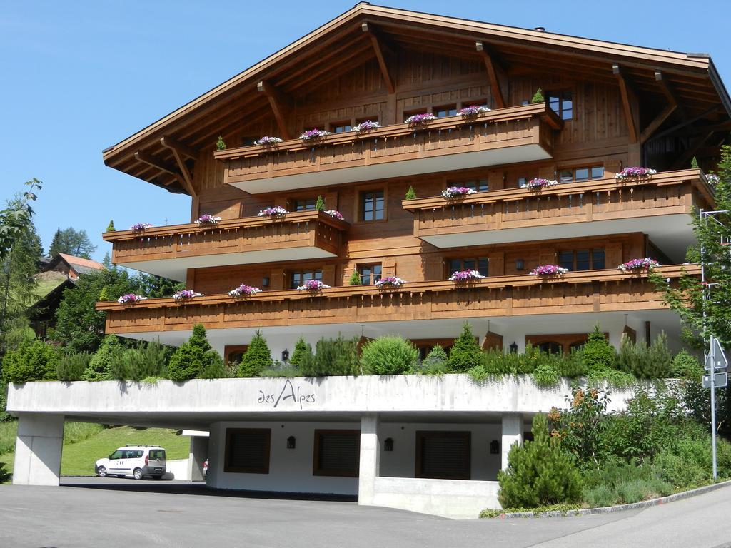 Hotel Des Alpes Superieur Gstaad Eksteriør bilde